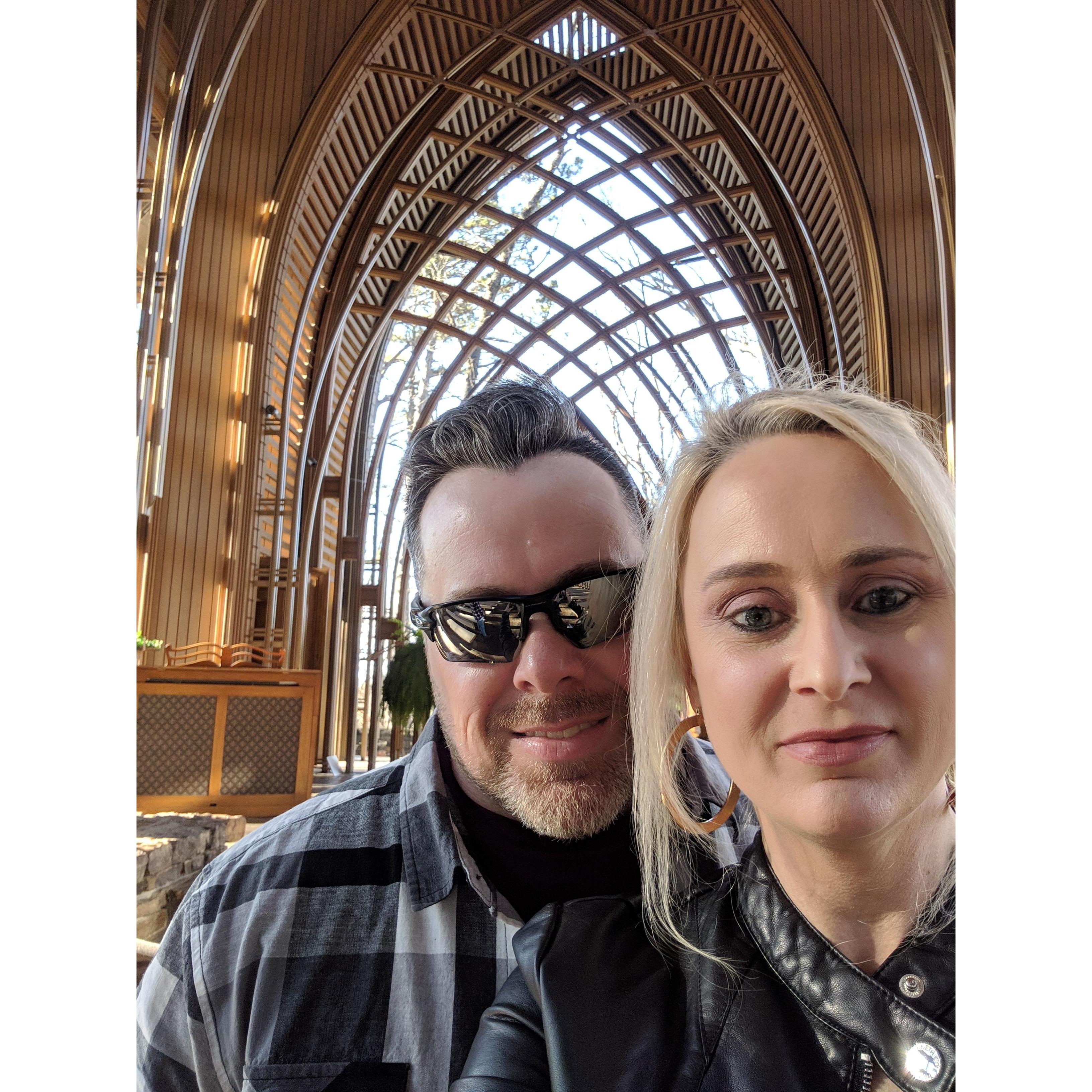 Our first trip to the chapel