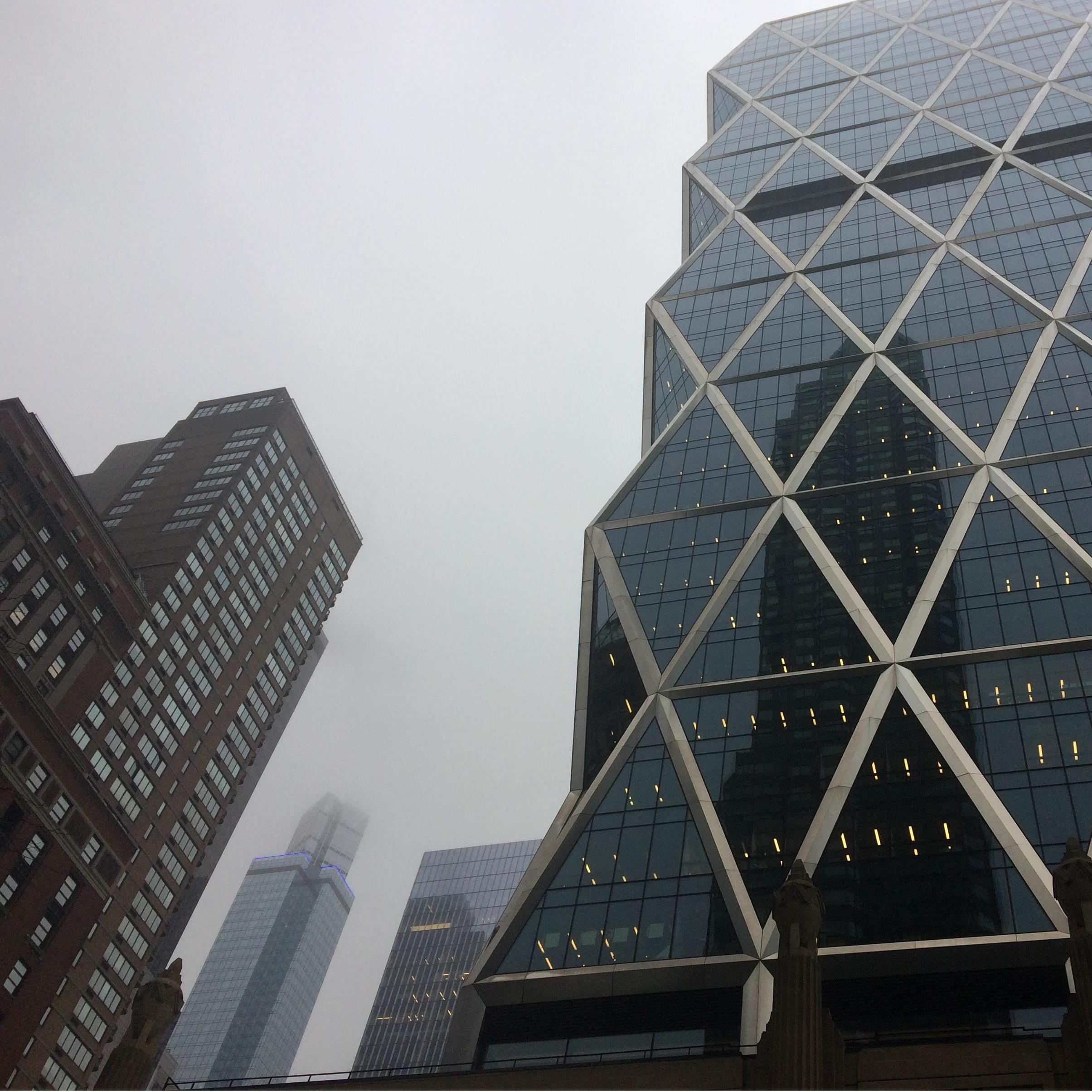 April 2018: In NY City , meeting Sergio's family and friends for the first time