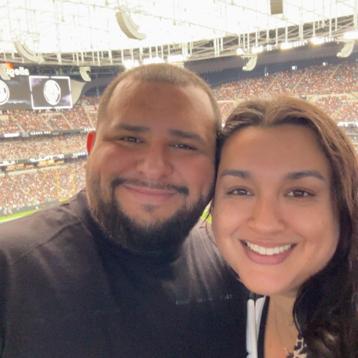 Our first raiders game