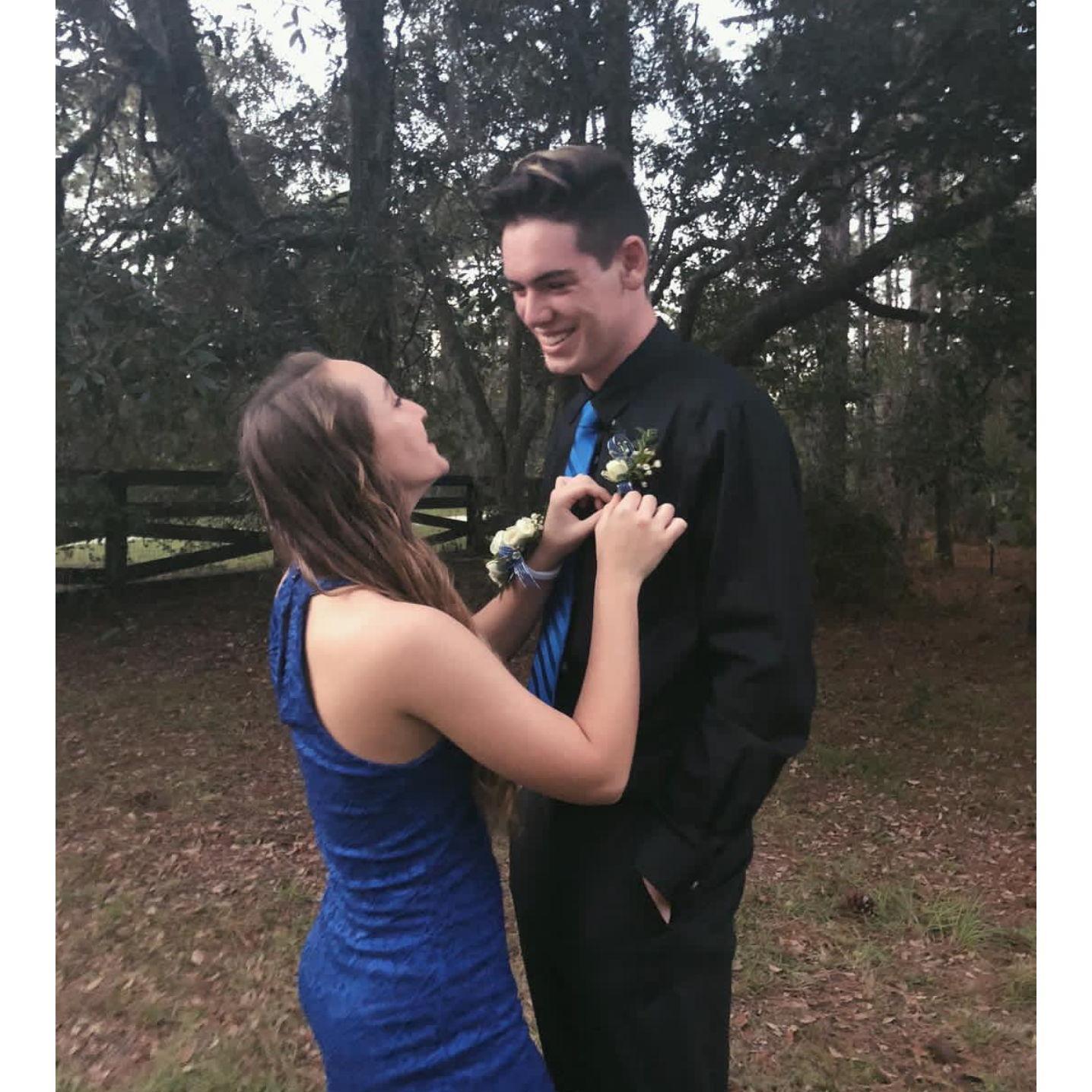 Homecoming Night, When we started dating!