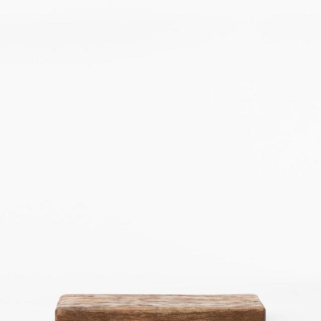 Mango Wood Rectangular Pedestal