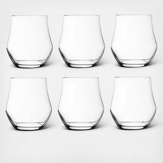 Ego Double Old Fashioned Glass, Set of 6