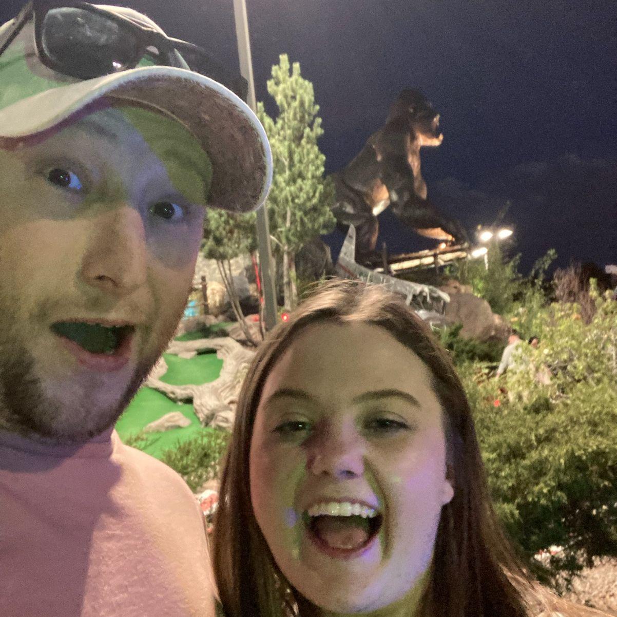 Putt putt at our favorite course in Colorado Springs
