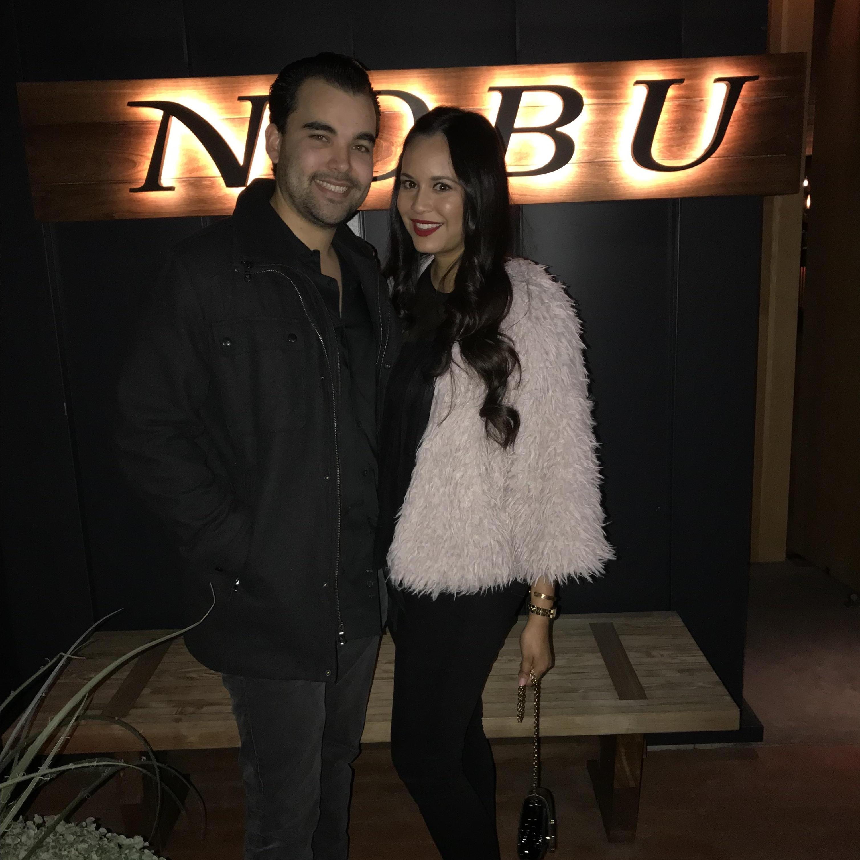 Birthday dinner at Nobu, Newport Beach
