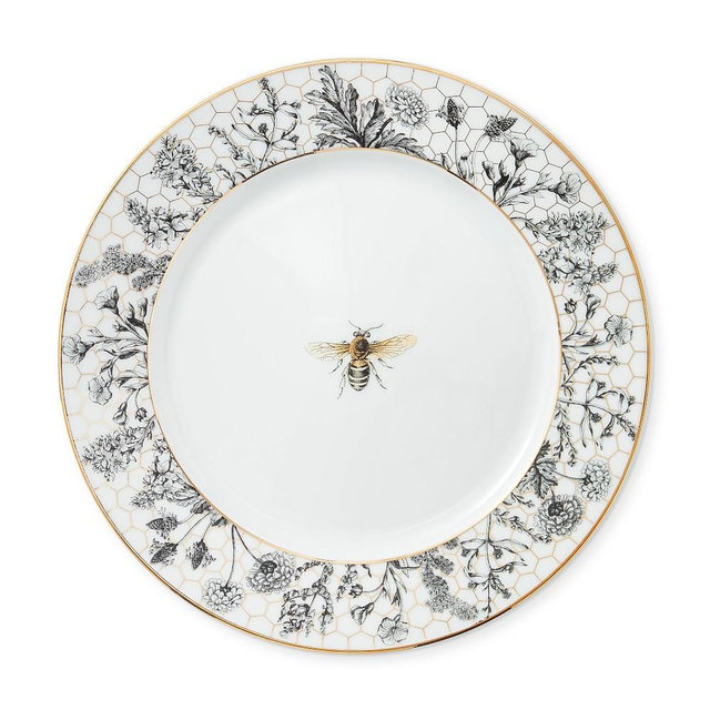 Bee Place SettingsDinner PlateBeePorcelain