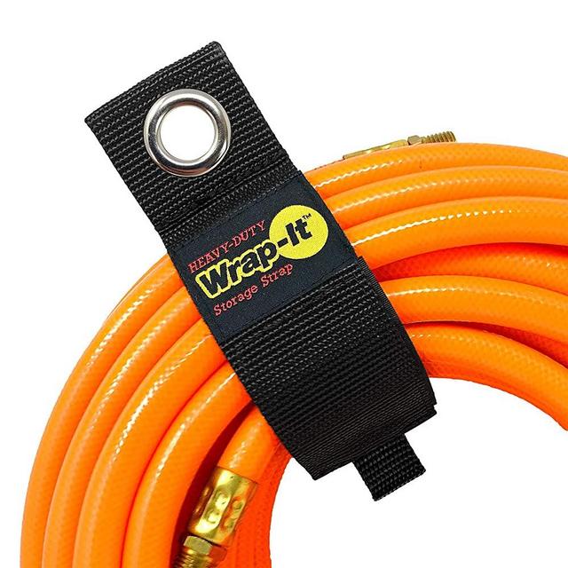 Heavy-Duty Wrap-It Storage Straps, Assorted 9 Pack - Hook and Loop Extension Cord Organizer Hanger, Cord Wrap Keeper, Cable Straps for Cords, Hoses, Rope, RV, Boat and Garage Storage and Organization