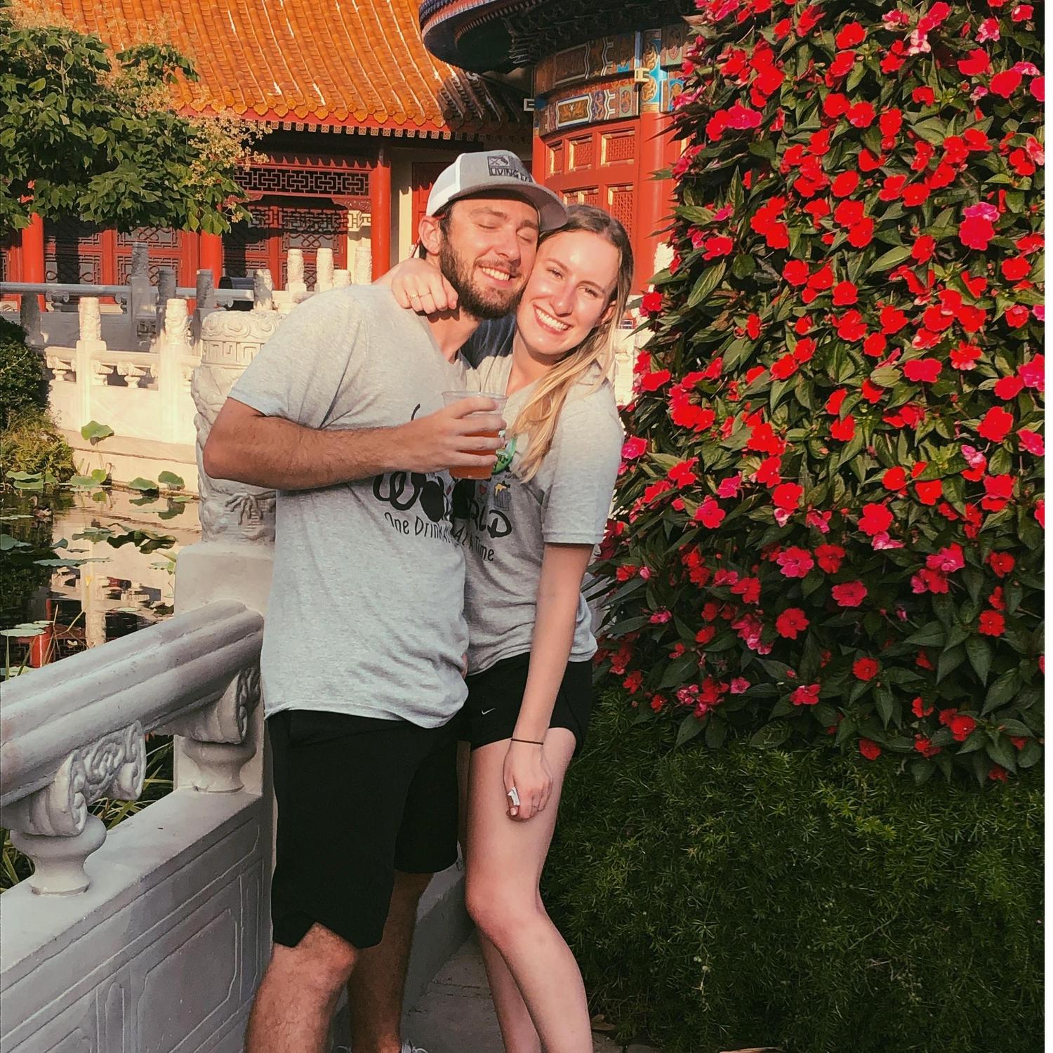 Andrew's 21's birthday at Epcot