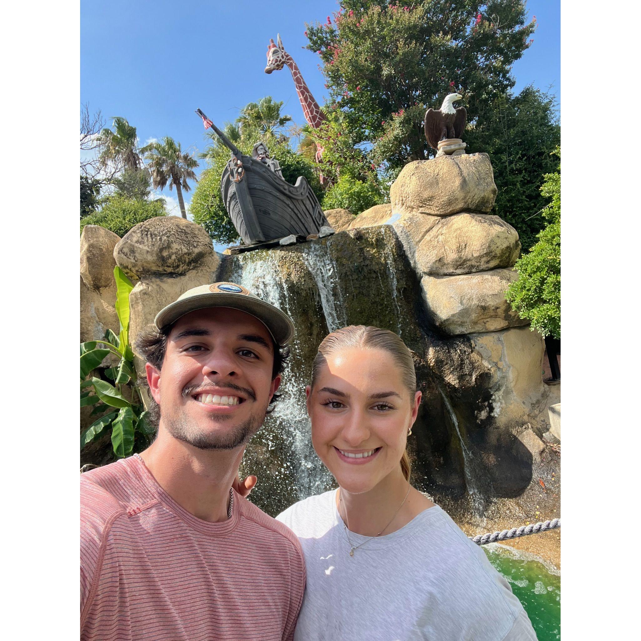 Mini golf! (You already know who won)
