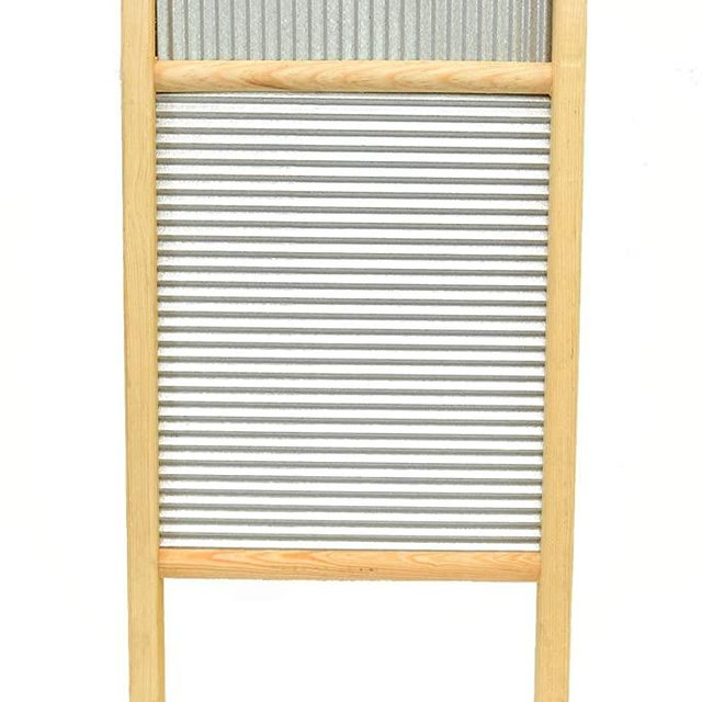 Large Washboard with Tin-23 Inches High X 12.25 Inches Wide