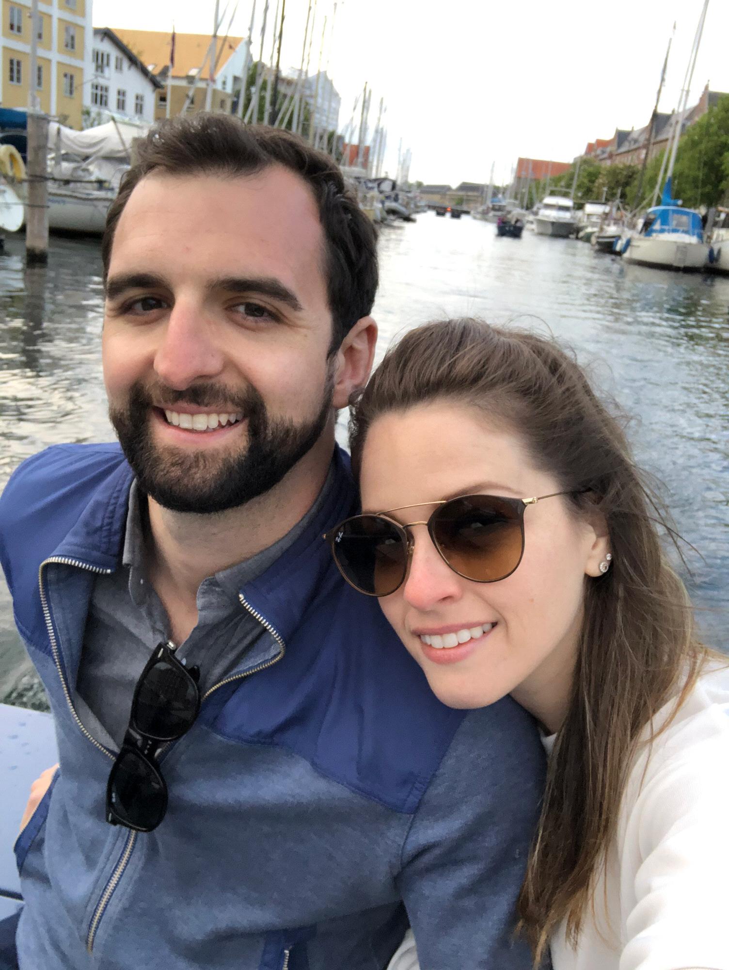 Great memory of a crazy boat adventure! First Emma could not figure out how to steer, spinning us in circles in the middle of the canal, and then the boat lost power and we crashed our way back