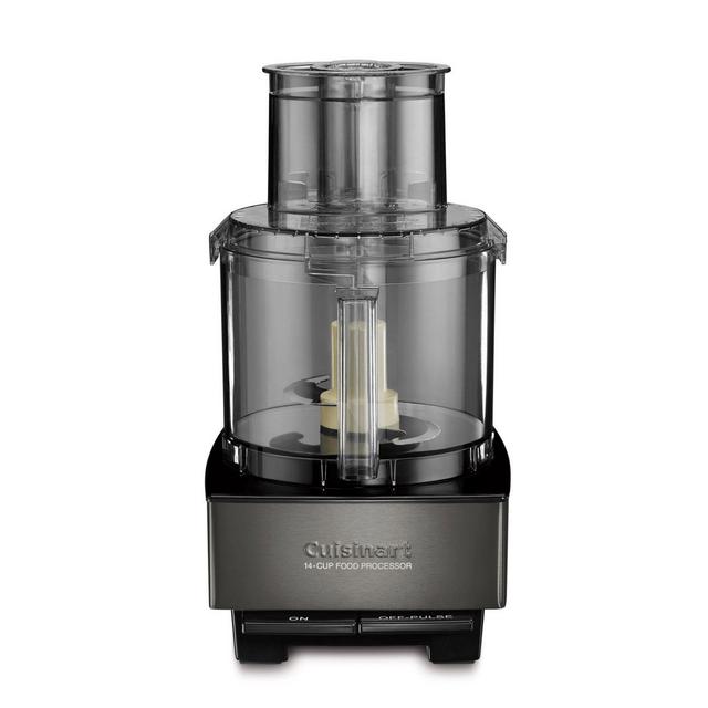 Cuisinart® 14-Cup Custom Food Processor in Black/Stainless Steel