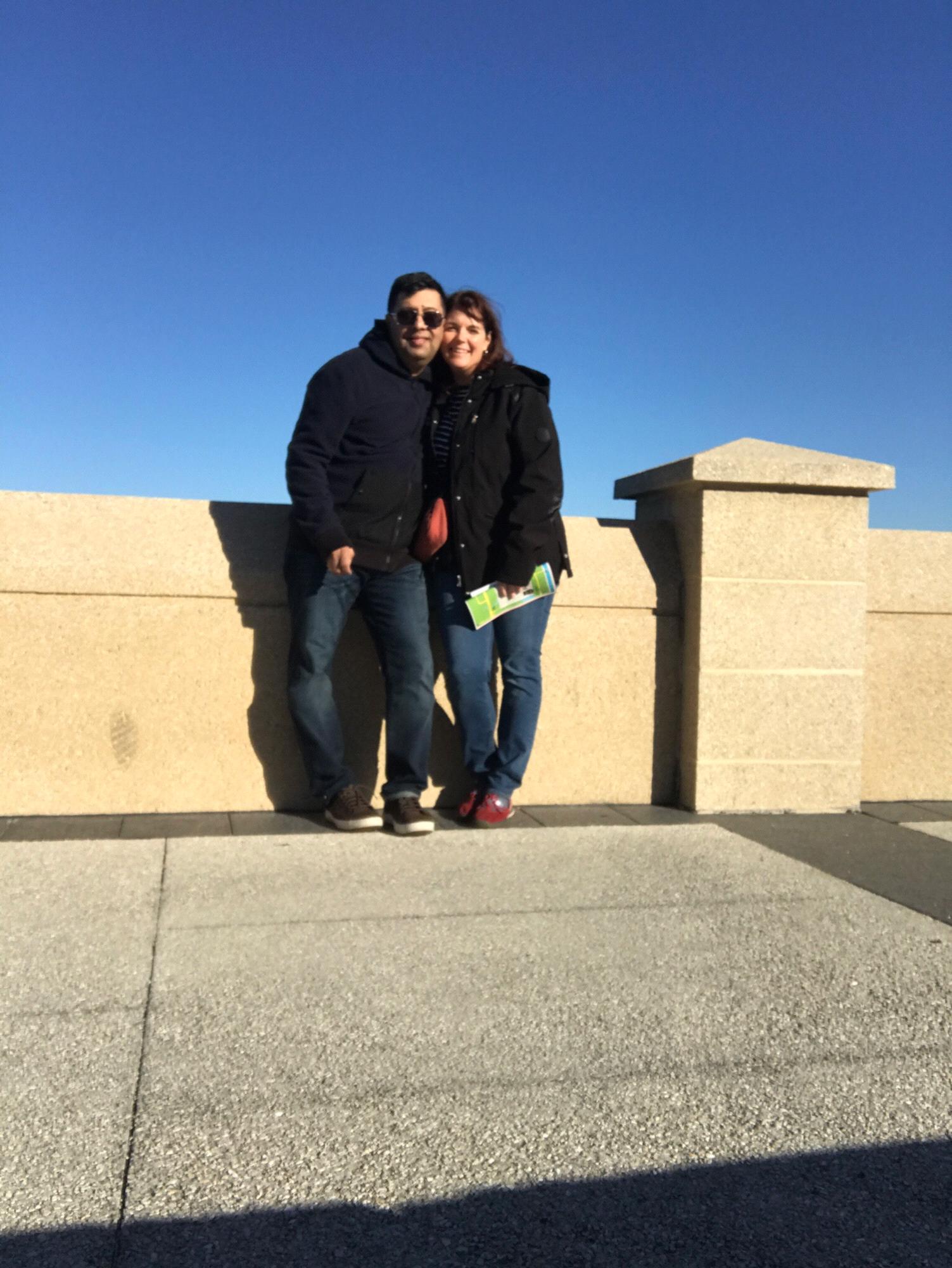 A FedEx trip to Florida - Shaharyar met Joanna's Joanna's dad and Larry for the first time