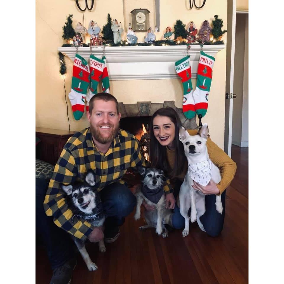 Christmas 2020, last picture of all of us in our little family.
