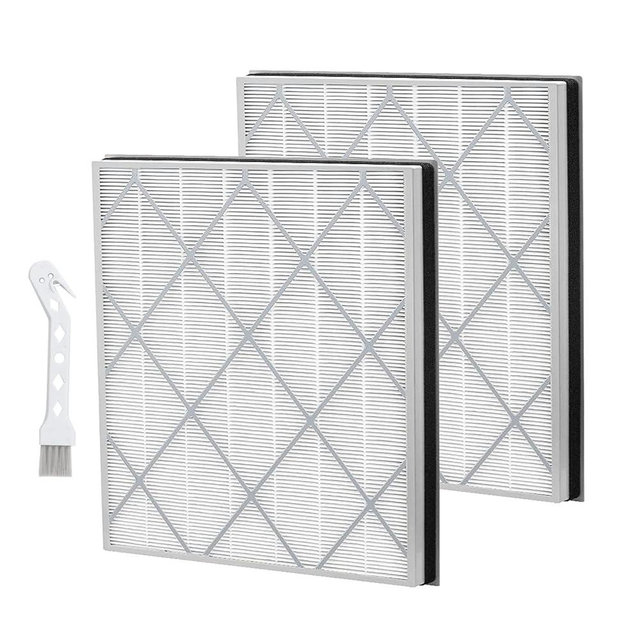 HE401 Filter Replace for Shark 4 Replacement, Compatible with Shark Air Purifier 4 HE401 HE402 HE405 HE400, Efficient Middle Filter for HE4FKPETk Filter Replacement