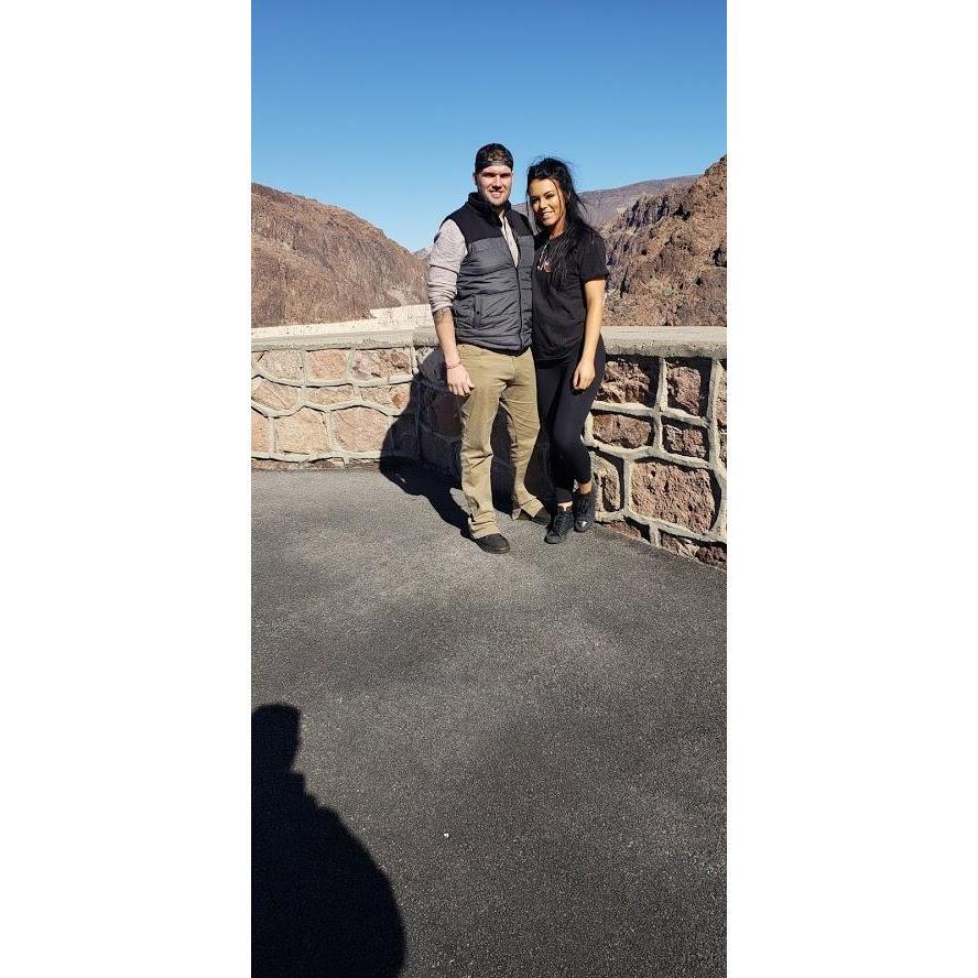 Checking out the Hoover Dam