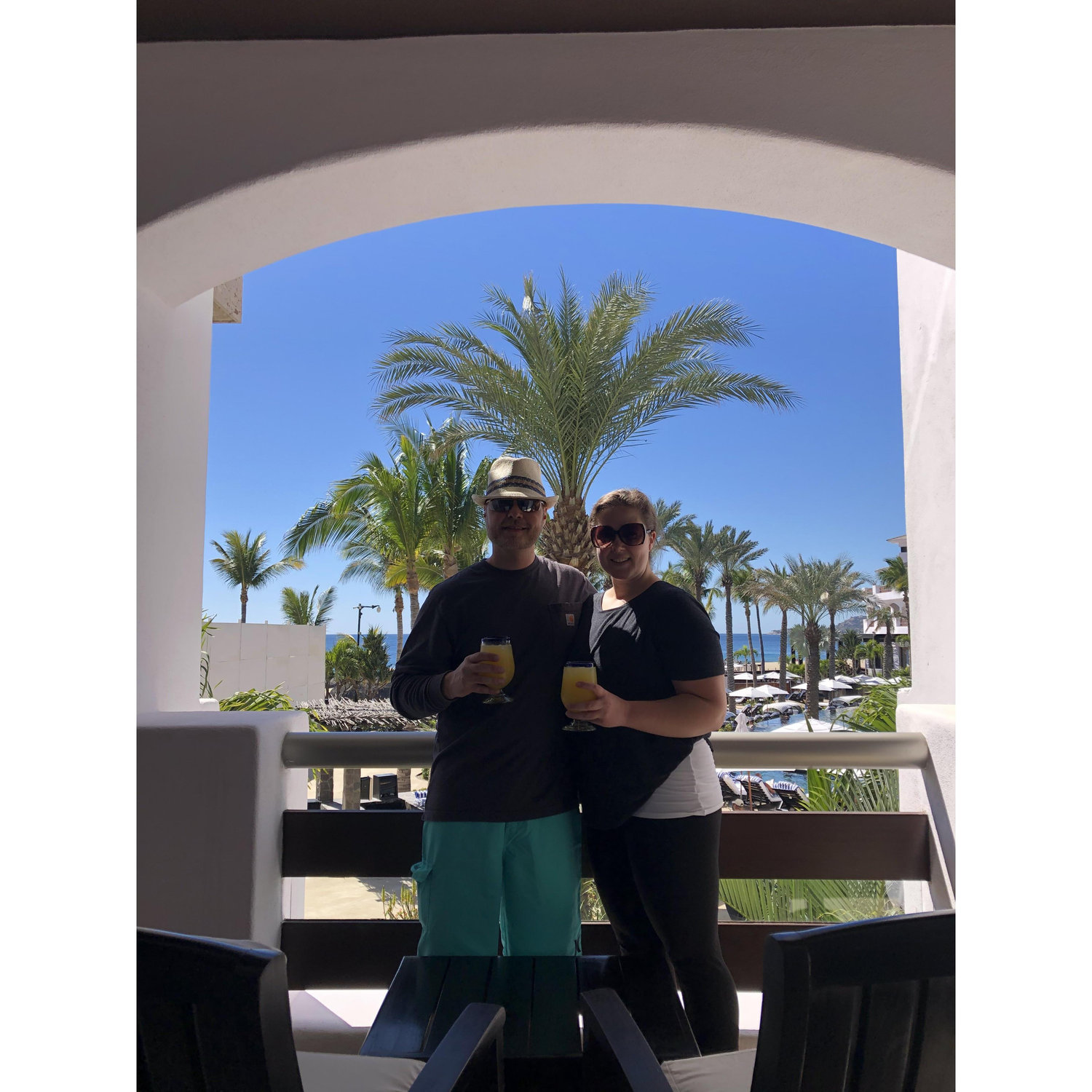 Mimosas in Mexico.