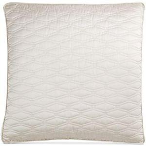 Hotel Collection Woven Texture Quilted European Sham