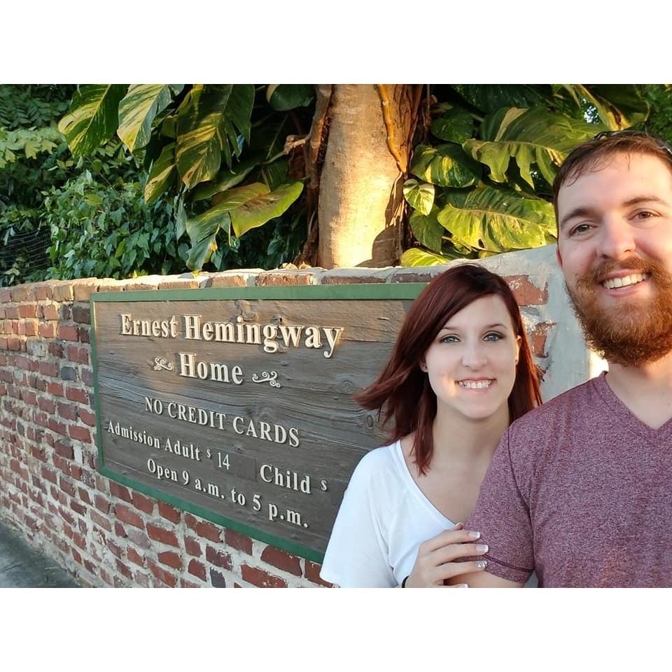Leanna love the Hemmingway House in Key West! It was actually the first time Steven had been too.