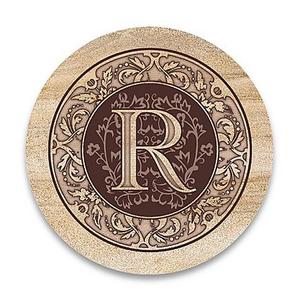 Thirstystone - Monogram Letter "R" Coasters (Set of 4)