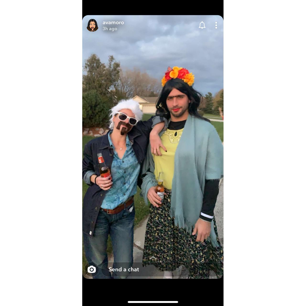 First Halloween together- Frida and Guy - a perfect couple!