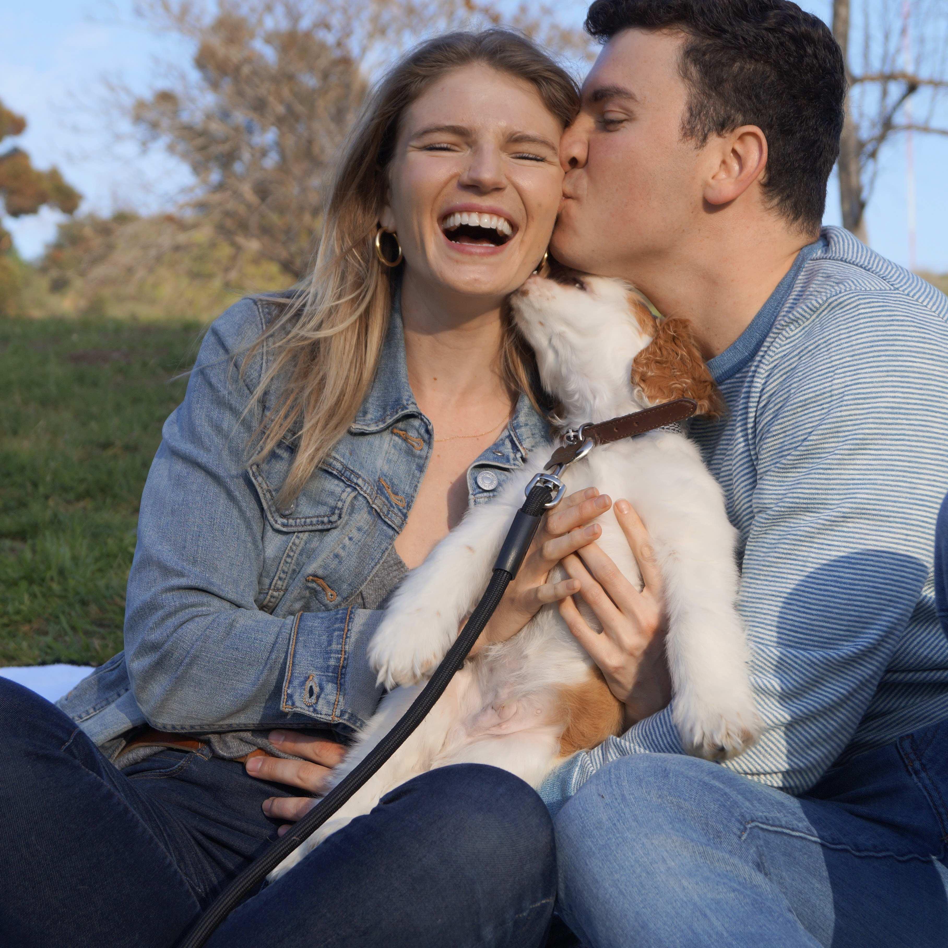 Right after we added our precious pup, Bodie, to our little family