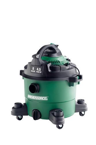 Masterforce™ 8 Gallon 4.5 Peak HP Wet/Dry Shop Vacuum with Detachable Blower