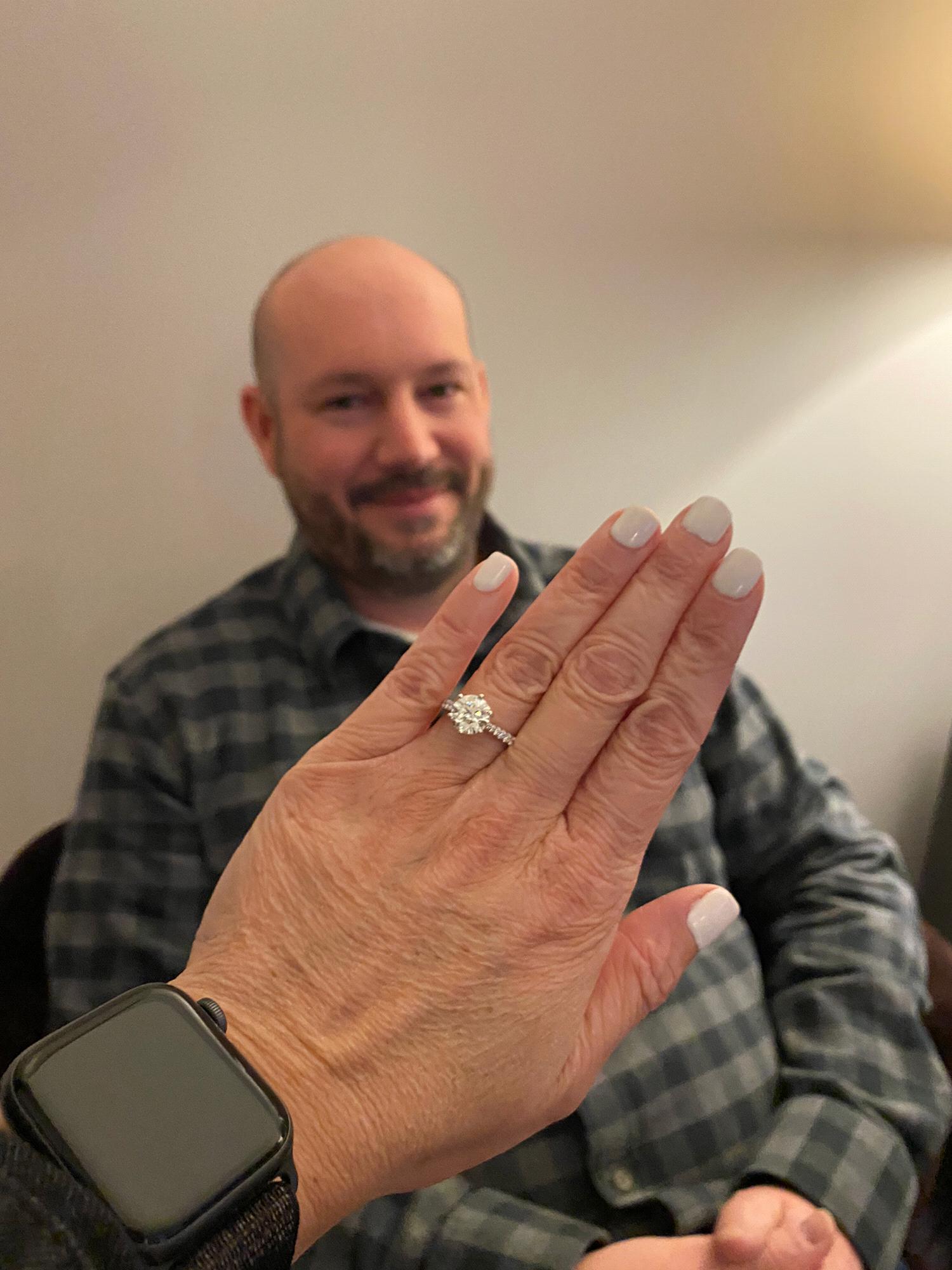 The ring and the guy!