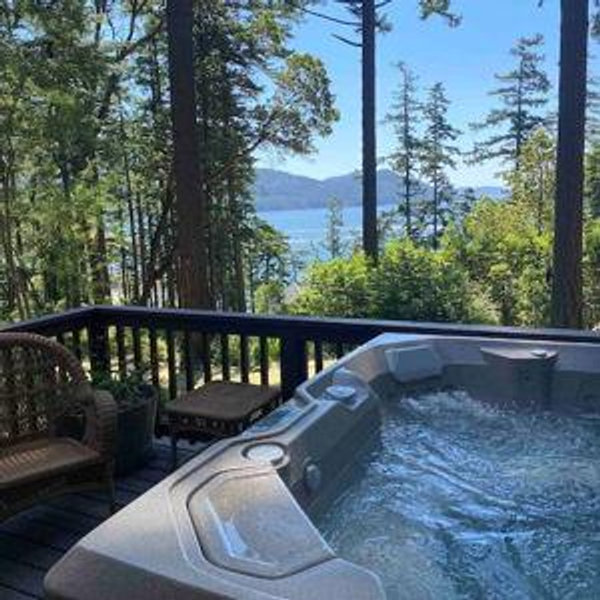 Upgrade our Orcas Island cabin to one with a hot tub