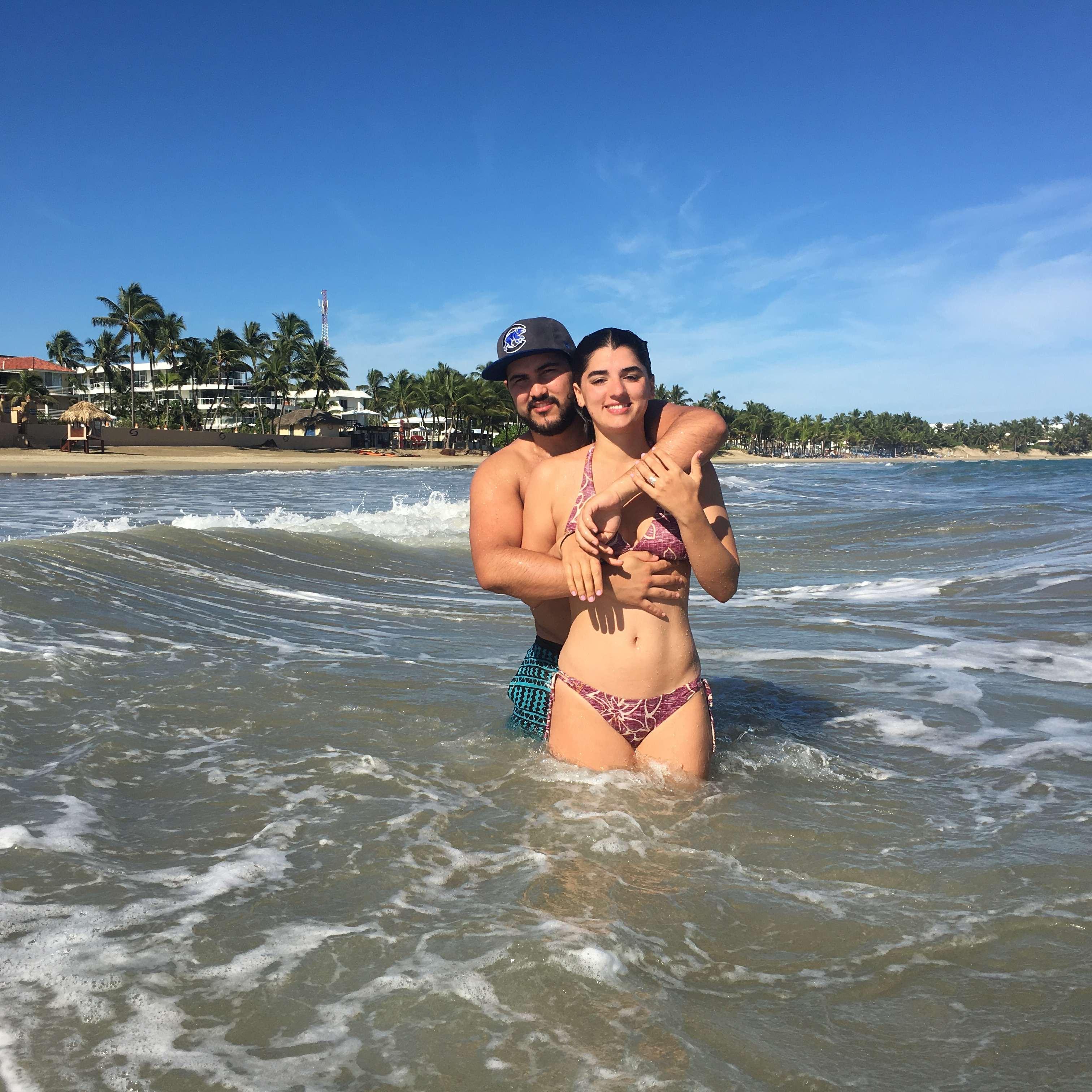 En este viaje comenzó "oficialmente" el noviazgo!