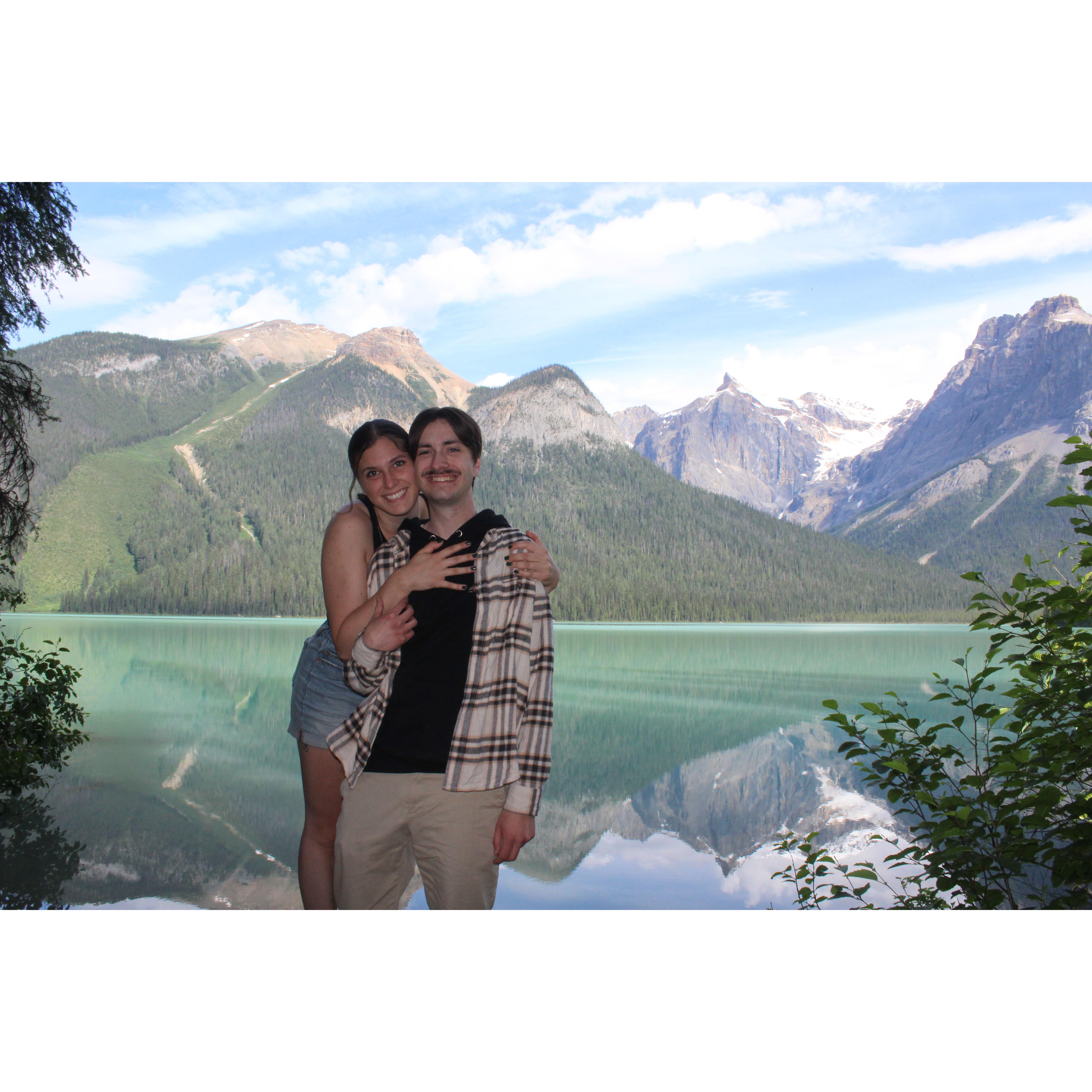 This was the moment Daniel ALMOST proposed, but decided to wait for a better view.