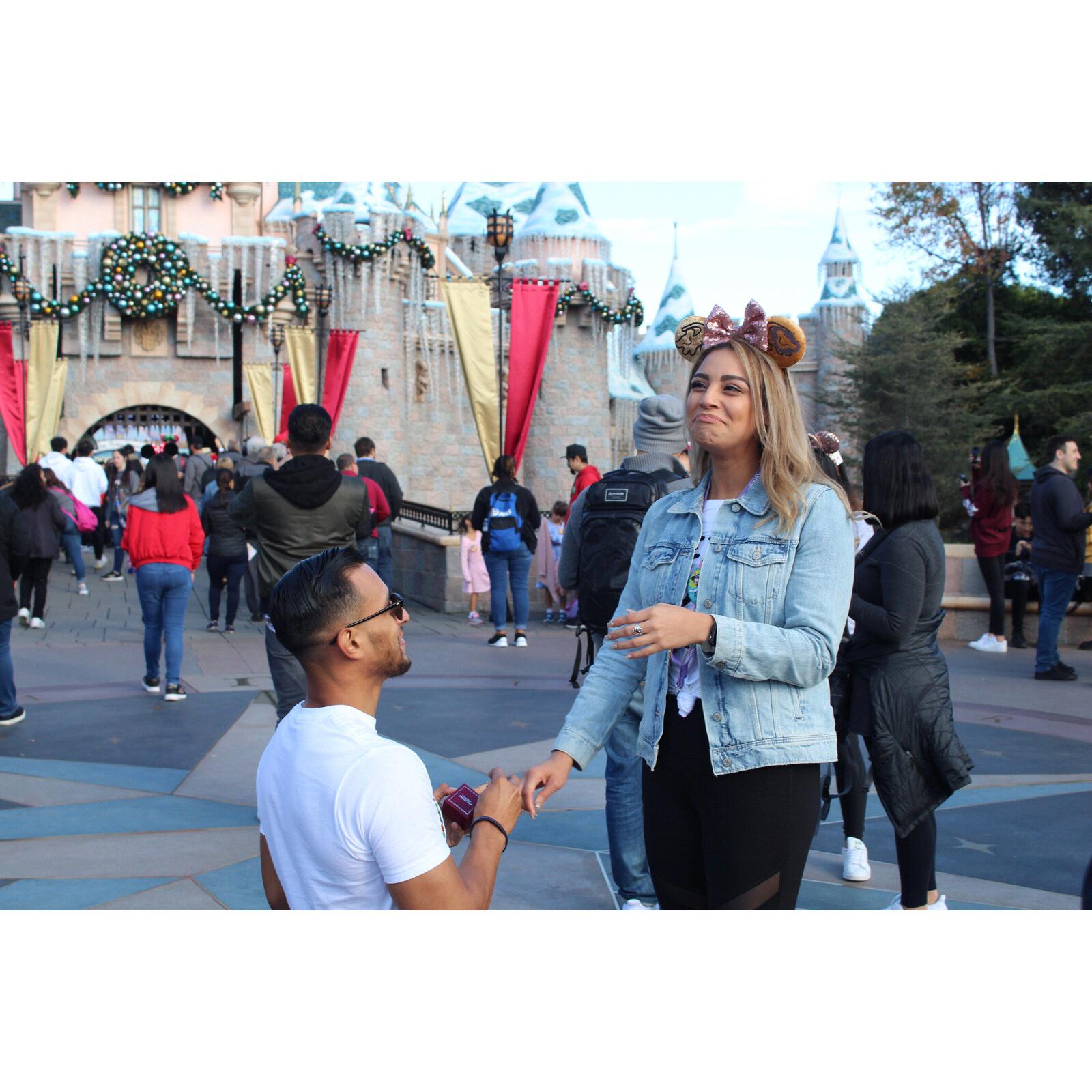 Fairytale Engagement... Alexis was trying so bad to not cry. She clearly failed.