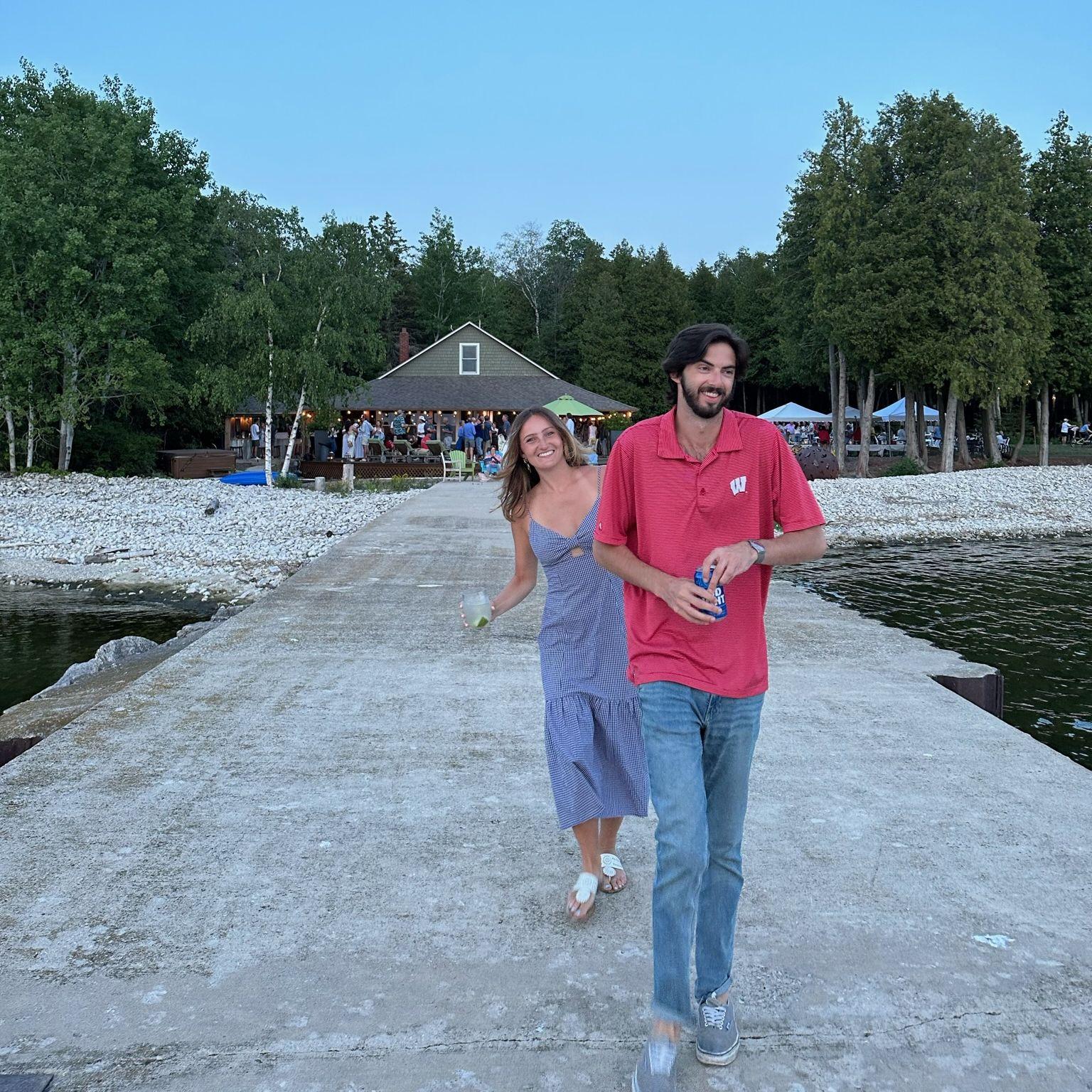 Celebrating the 4th of July in Door County, WI, 2023.