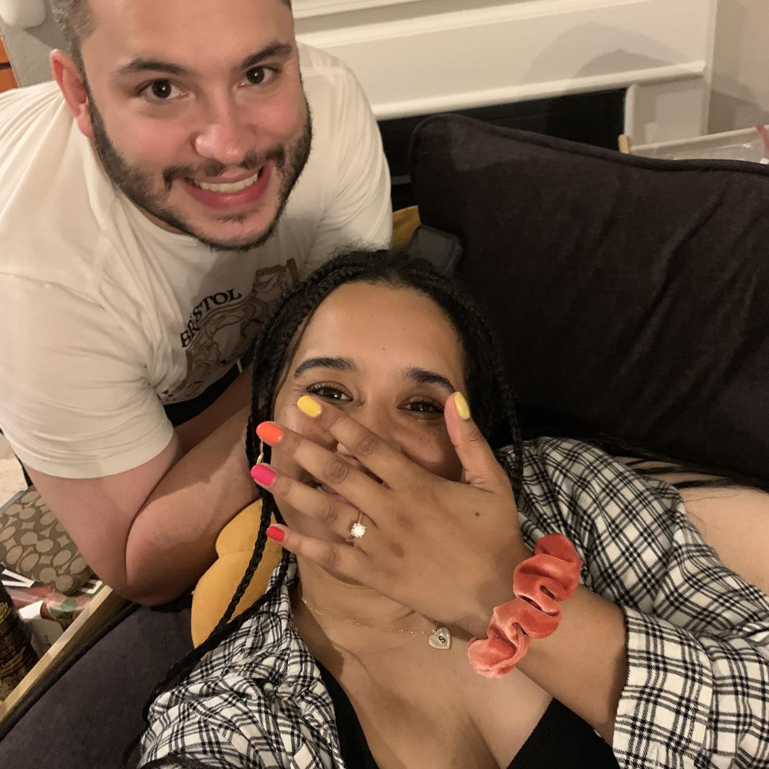 Prepping to call our family members that night