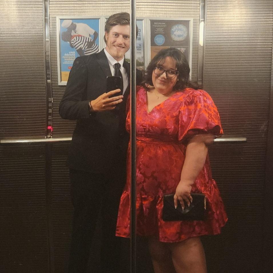 This was from the most special day of our lives—the day we got engaged! We were on our way to see the Atlanta Symphony Orchestra perform the soundtrack from Pirates of the Caribbean: Dead Man's Chest.