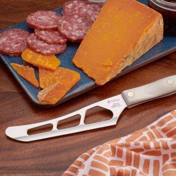 Pearl Cheese Knife | For Soft to Hard Cheeses | Free Sharpening Forever by Cutco