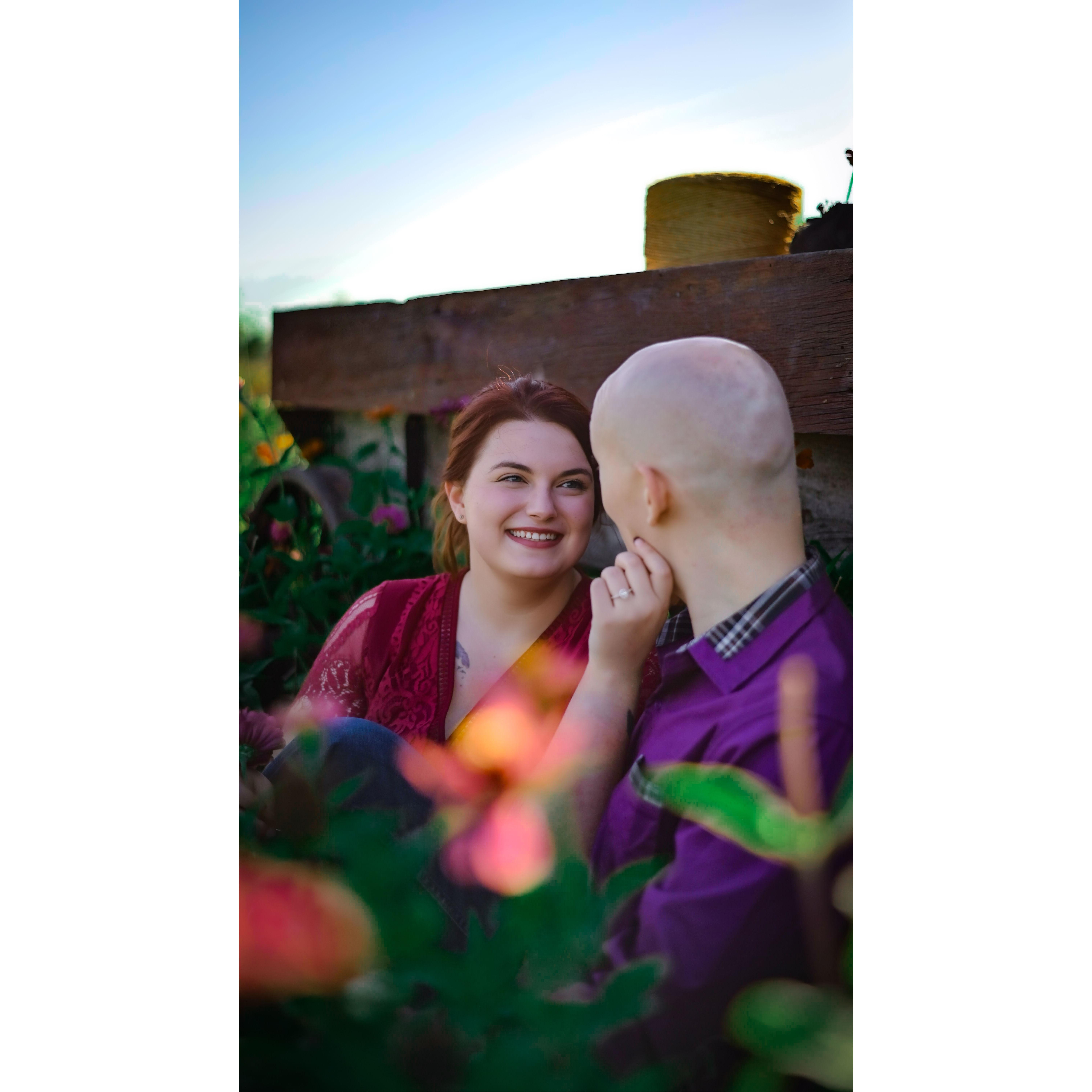 #EngagementShoot - @Center Grove Orchard - @Dutchmans Photography