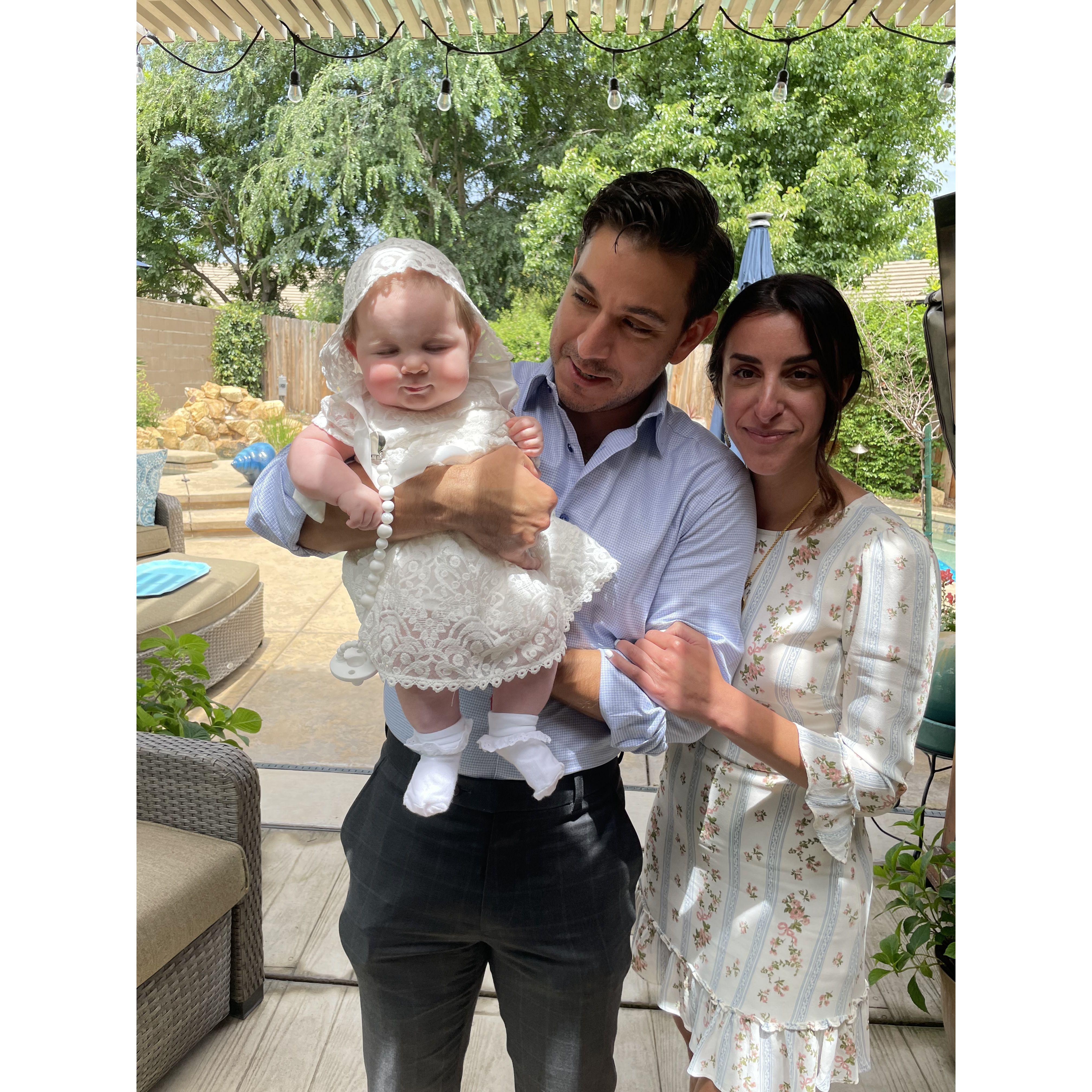 Roseville, CA - Isla's Baptism