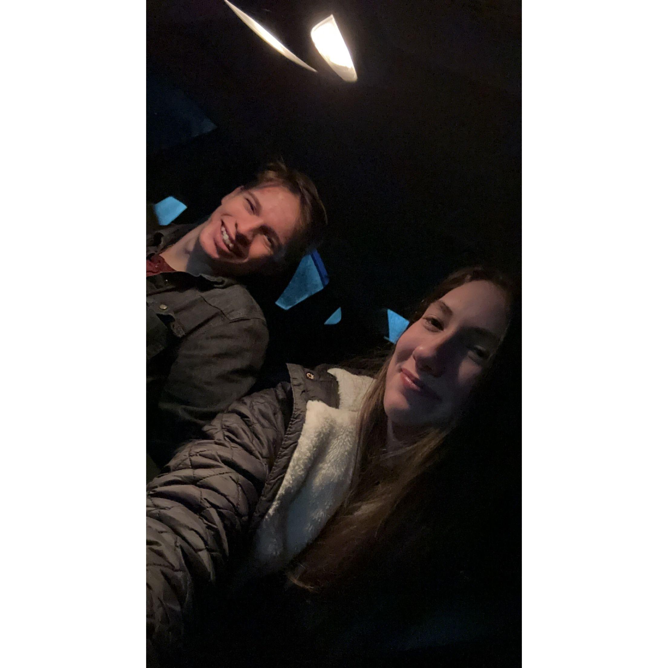 Our first road trip out of state :)