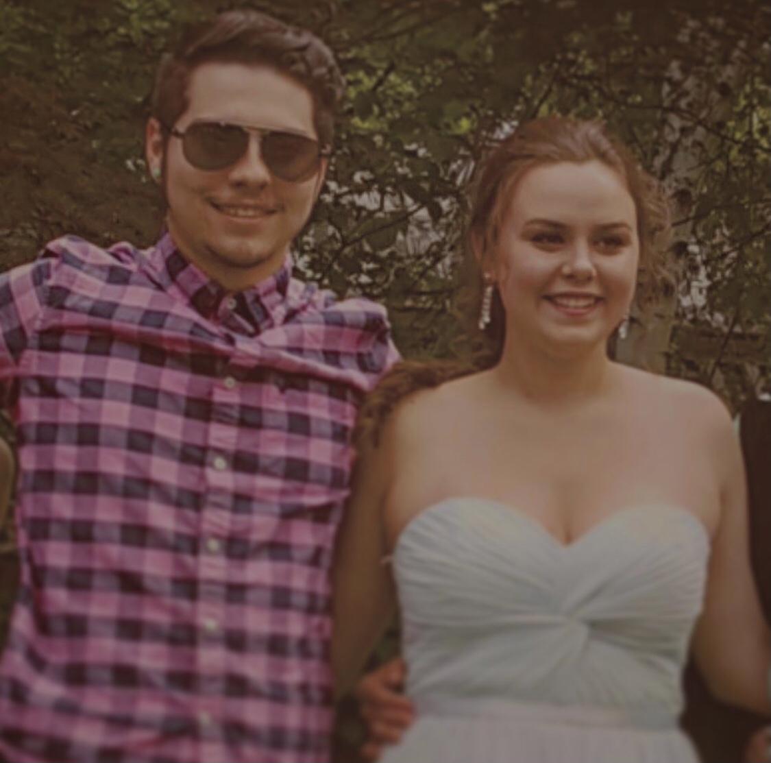A photo from our first date! Prom 2016