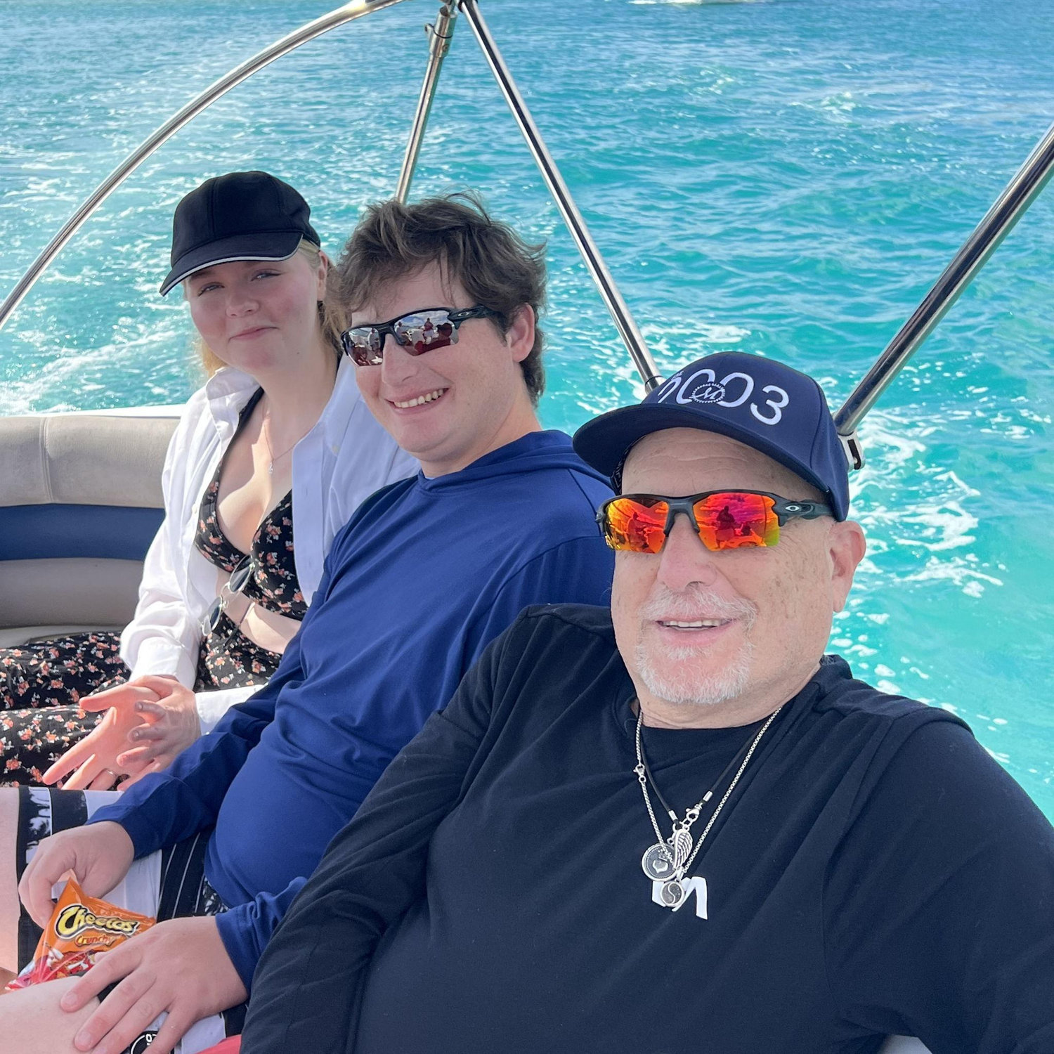 Boating with Larry, Hilary, and the Smith’s in Florida!