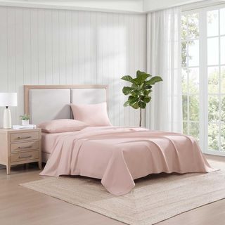 Washed Yarn 4-Piece Sheet Set
