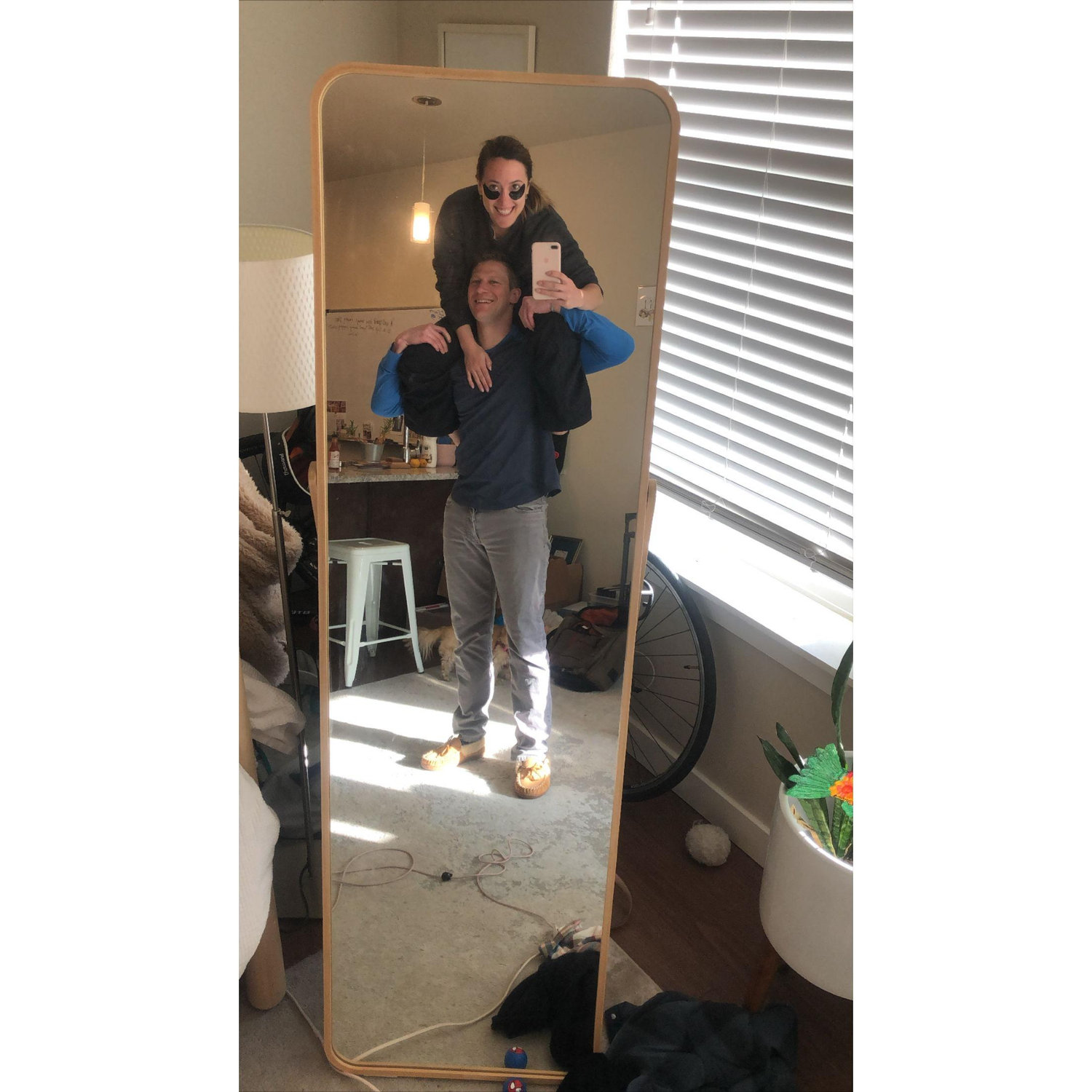 "Camp Quarantine" - Aaron and Amanda made covid quarantine into a camp. March 2020