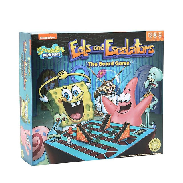 Spongebob Squarepants Eels and Escalators Board Game