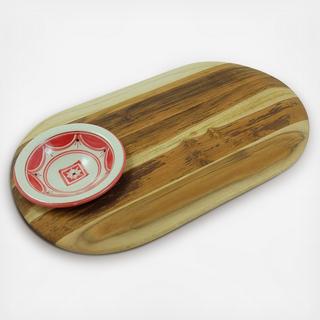 Serving Board with Bowl