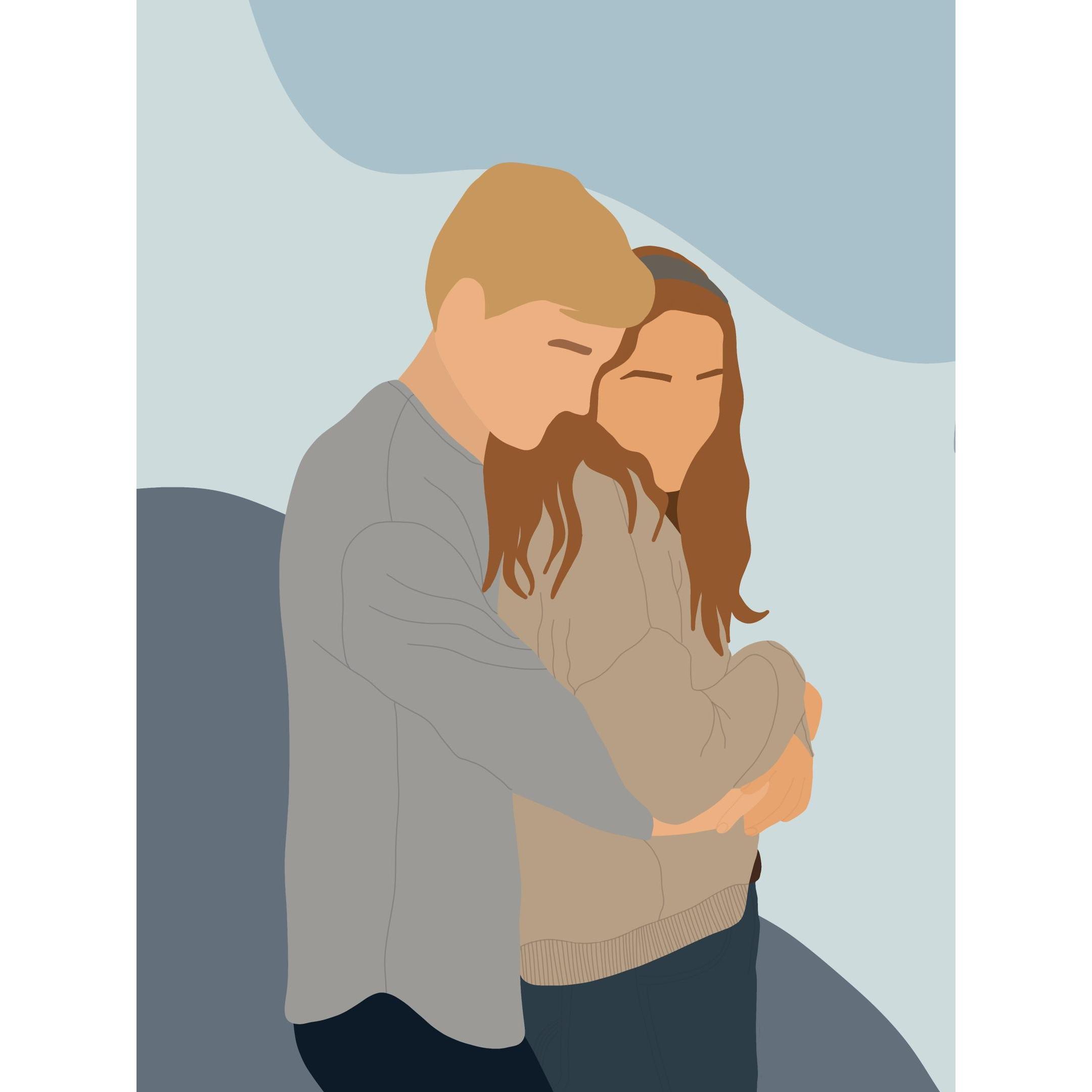 The graphic Matt had made into a puzzle that he used in the proposal!