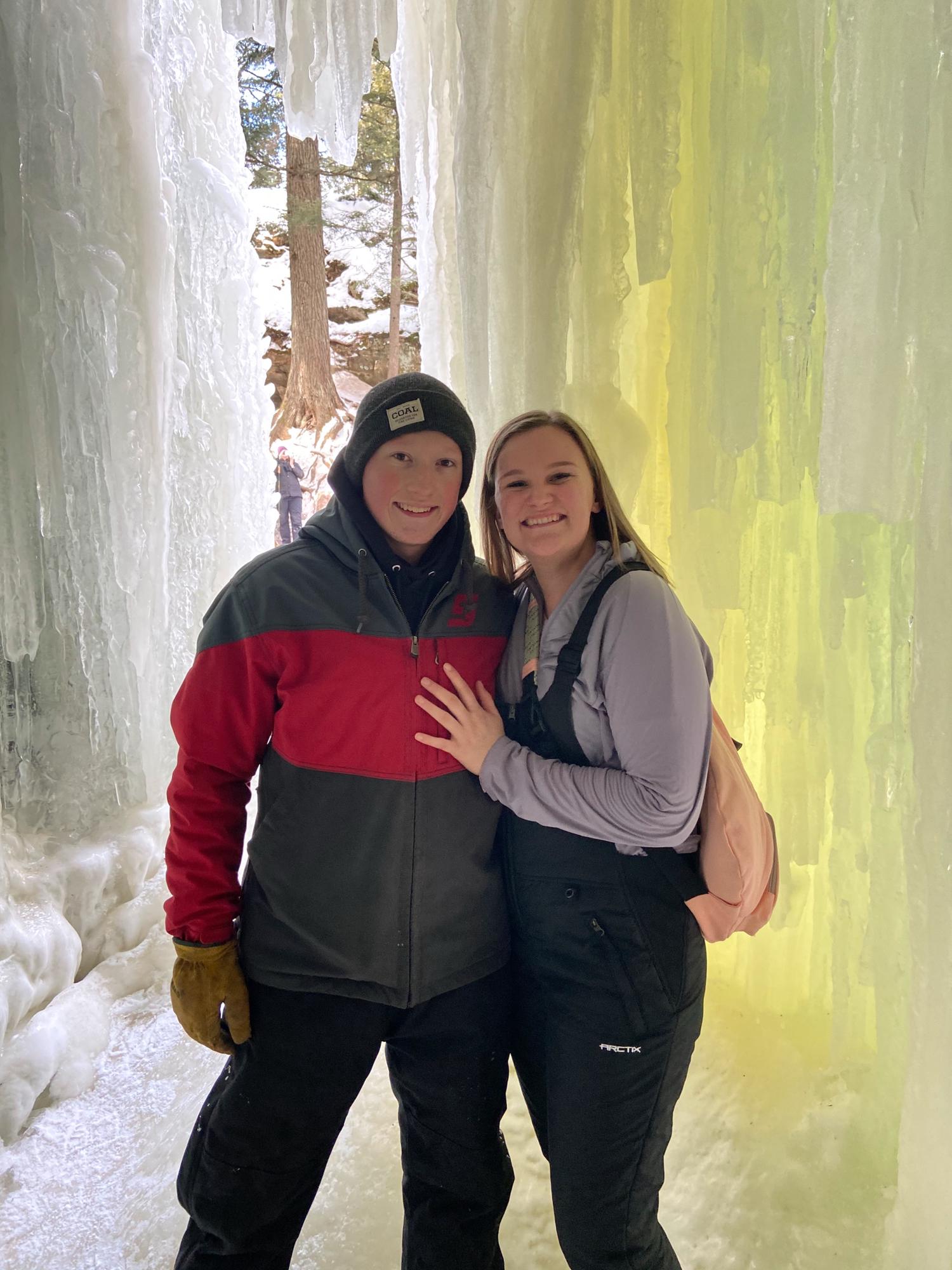 Exploring the Ice Caves