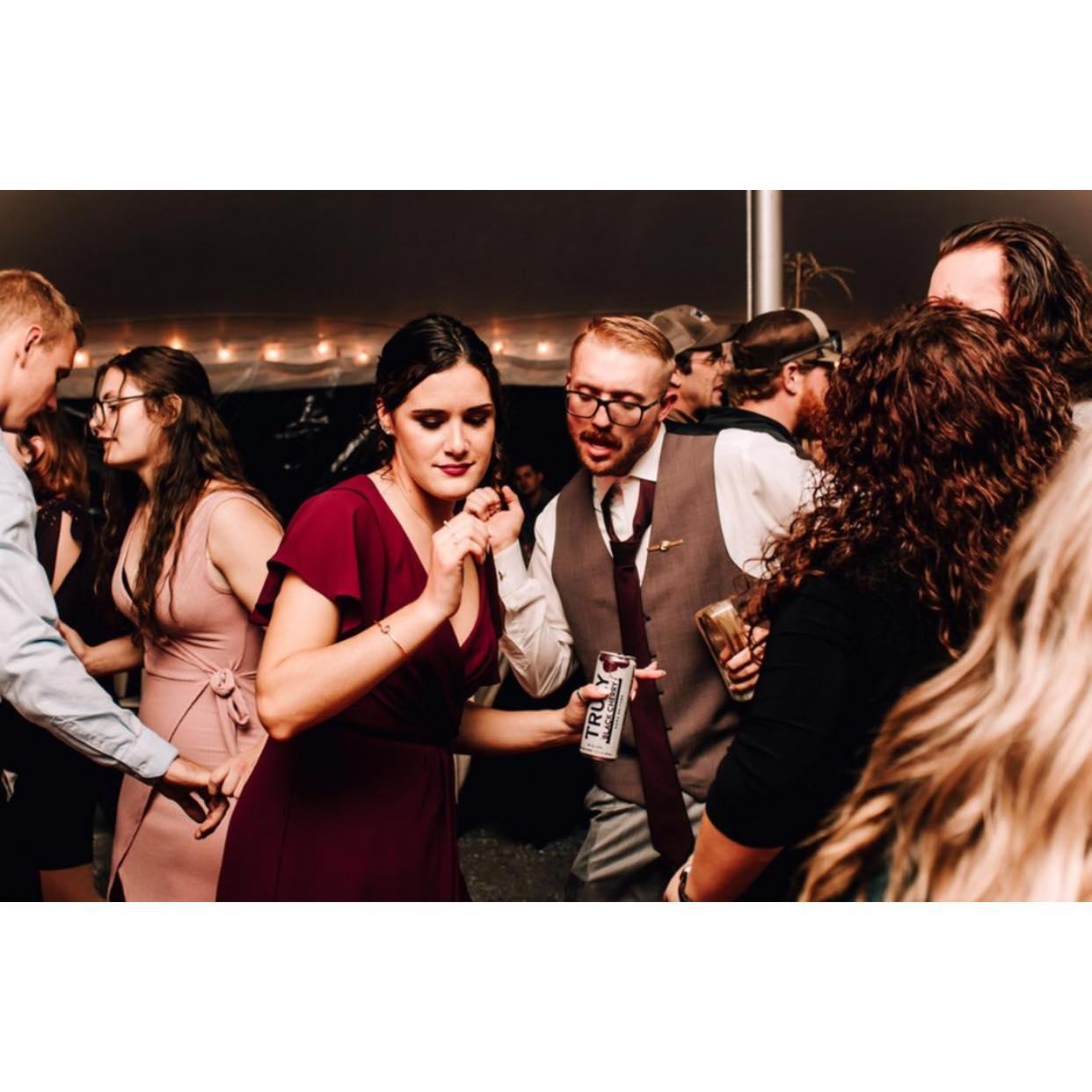 Sidney and Shannon dancing at Tristina and Austin's wedding!