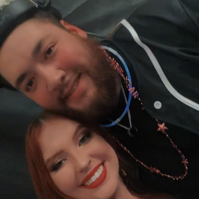 DJ egg boi on New Year’s Day 2024