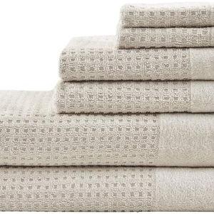 Waffle 100% Cotton Towel Set