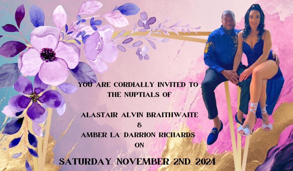 The Wedding Website of Amber Richards and Ali Braithwaite
